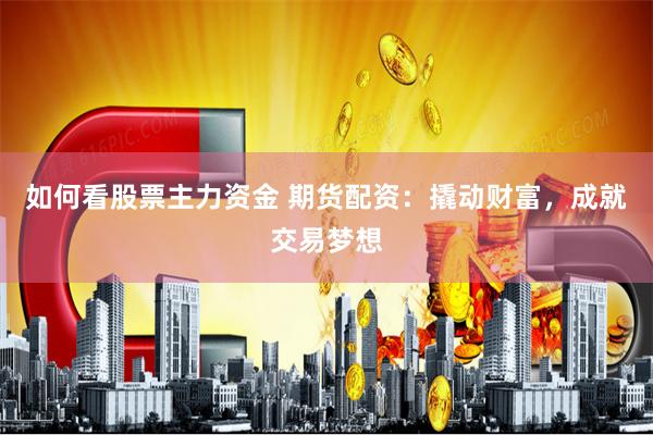 如何看股票主力资金 期货配资：撬动财富，成就交易梦想